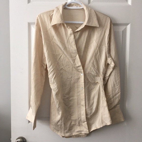 Mango stripped structured shirt, S/4 - Picture 5 of 7